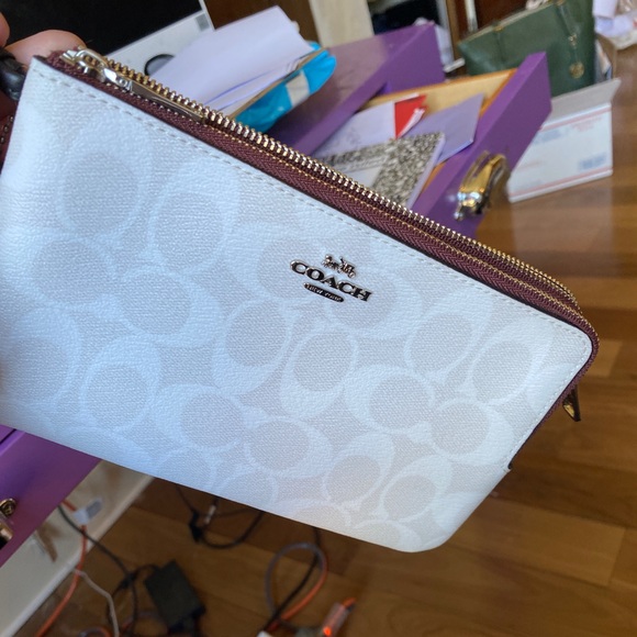 NWT Coach Signature md Charlie Backpack&wallet - Picture 9 of 11